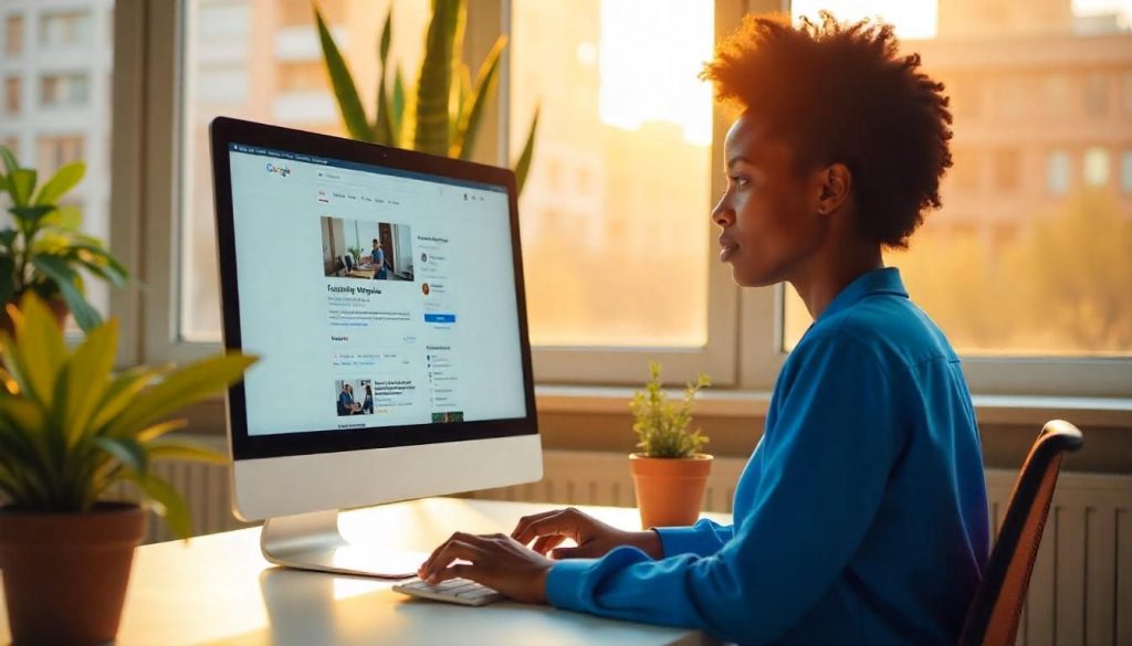 Google My Business and website for small business