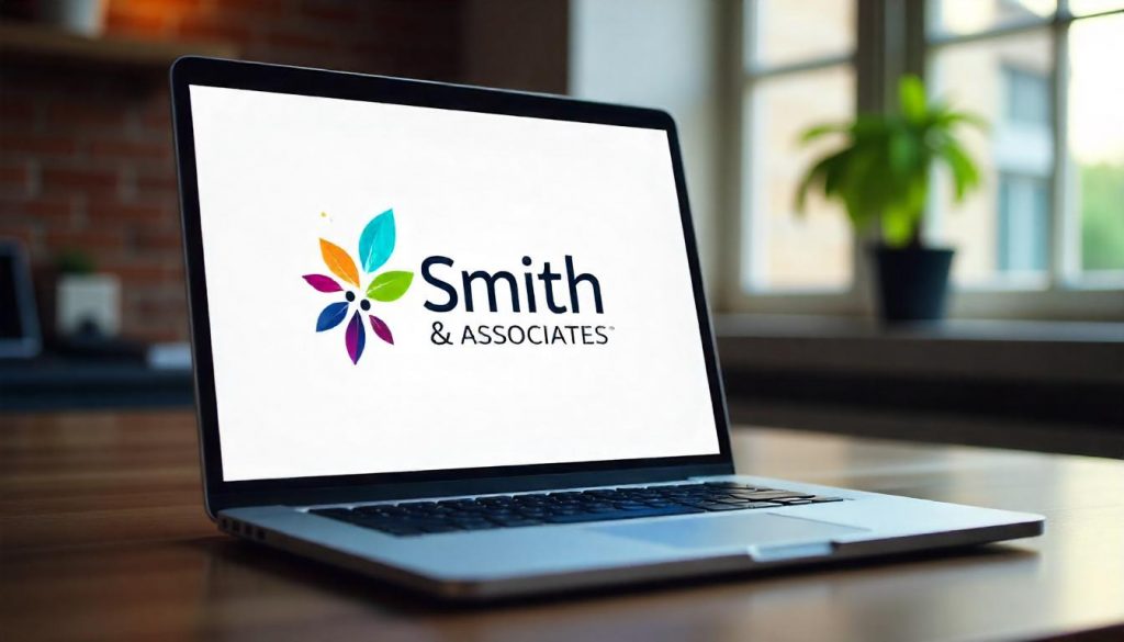 Professional logo design and branding concept for business success