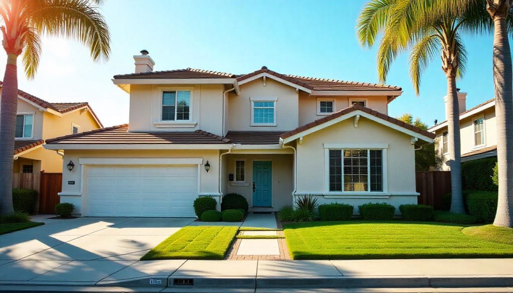 a Beutiful Californian House